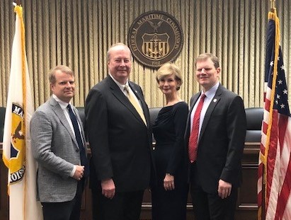 (Left to right) Louis Sola, Michael Khouri, Rebecca Dye, and Daniel Maffei.